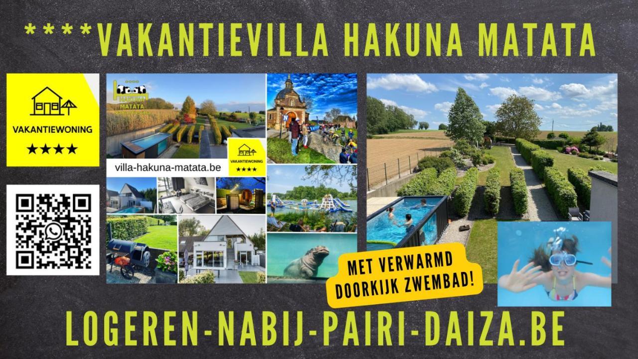 Vakantiewoning Hakuna Matata Geraardsbergen Zewnętrze zdjęcie